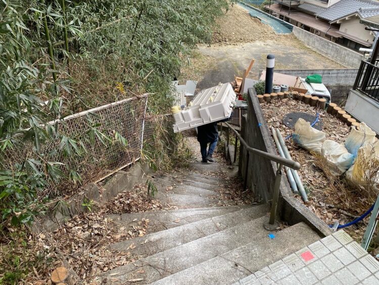 廃材搬出 羽曳野市 木造平屋建て オール手解体